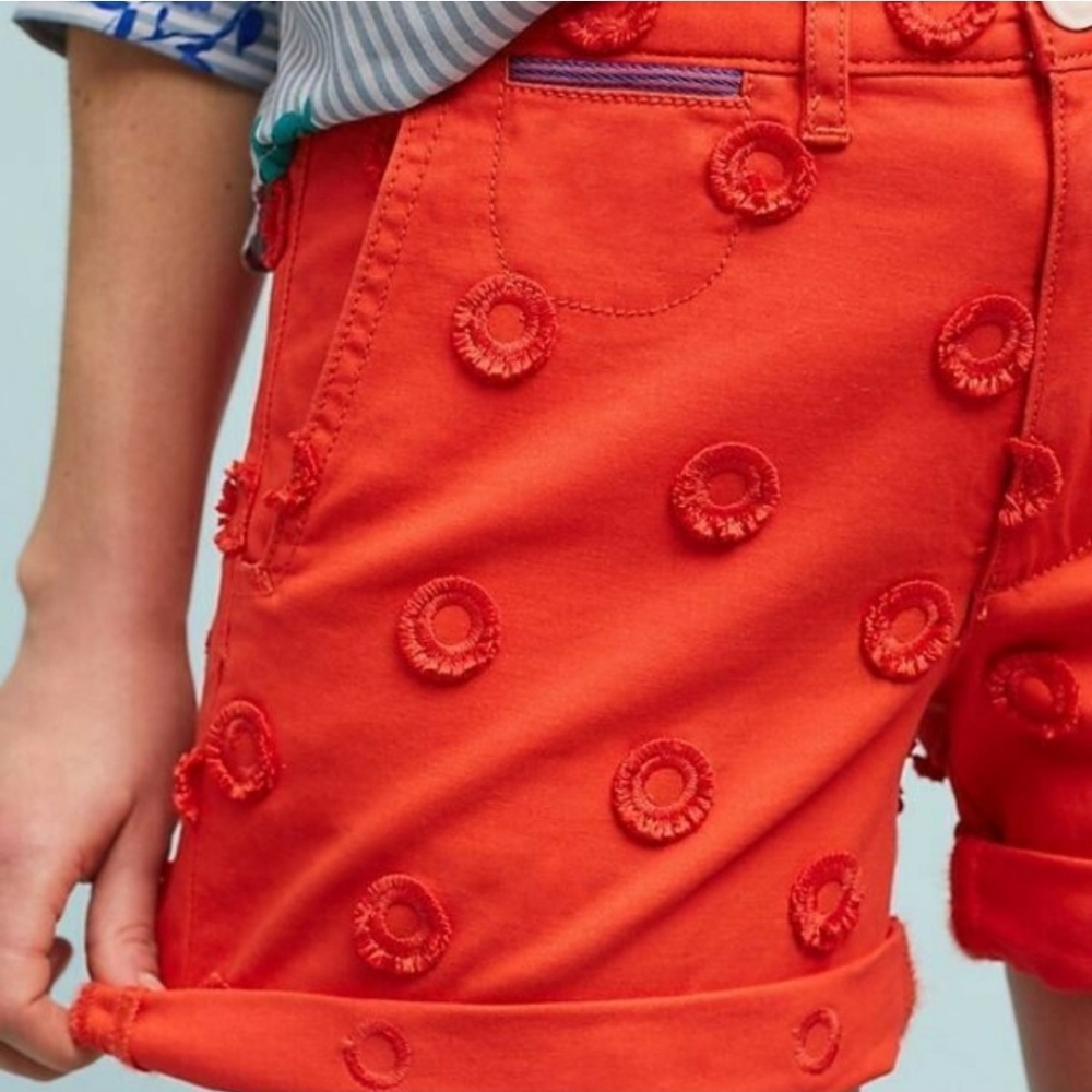 Anthropologie Relaxed Chino Shorts